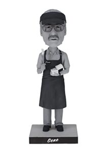 royal bobbles better call saul gene takavic bobblehead, black & white, premium polyresin lifelike figure, unique serial number, exquisite detail