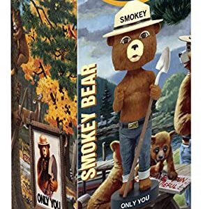 Royal Bobbles Smokey Bear Bobblehead, Premium Polyresin Lifelike Figure, Unique Serial Number, Exquisite Detail