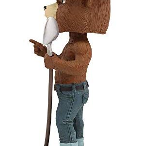 Royal Bobbles Smokey Bear Bobblehead, Premium Polyresin Lifelike Figure, Unique Serial Number, Exquisite Detail