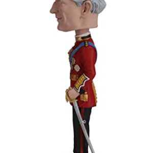 Royal Bobbles Charles III Nostalgic Limited Edition Prince Bobblehead, Premium Polyresin Lifelike Figure, Unique Serial Number, Exquisite Detail