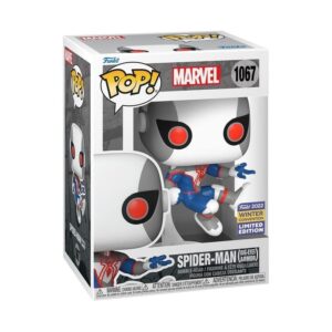 Funko Marvel Spider-Man Bug-Eyes Armour Pop! Vinyl Limited Edition Exclusive Bobble-Head Figure Collectible