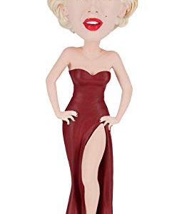 Royal Bobbles Marilyn Monroe Bobblehead, Premium Polyresin Lifelike Figure, Unique Serial Number, Exquisite Detail