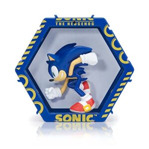 WOW! PODS Sonic The Hedgehog Collection - Sonic | Light-Up Bobble-Head Figure | Official Sega Merchandise, Toys and Gifts for Adults, Boys and Girls, Aged 5+, Blue