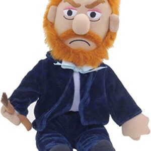 Vincent Van Gogh Doll - 11" Soft Stuffed Plush Little Thinker - Toy for Kids or Adults