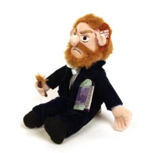 Vincent Van Gogh Doll - 11" Soft Stuffed Plush Little Thinker - Toy for Kids or Adults