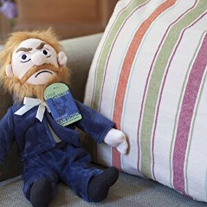 Vincent Van Gogh Doll - 11" Soft Stuffed Plush Little Thinker - Toy for Kids or Adults