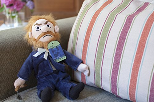 Vincent Van Gogh Doll - 11" Soft Stuffed Plush Little Thinker - Toy for Kids or Adults