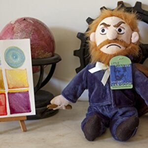 Vincent Van Gogh Doll - 11" Soft Stuffed Plush Little Thinker - Toy for Kids or Adults