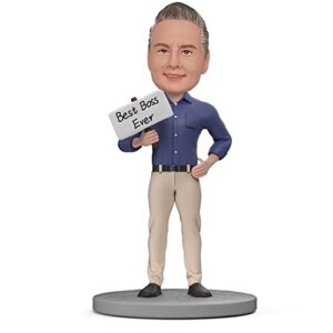 mydedor custom bobbleheads figurine customized doll, boss custom bobblehead, bobble head figures handmade personalized sculpture gift for man