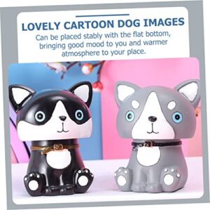 Veemoon Bobble Dog Ornament Car Bobblehead Dashboard Puppy Toys Small Dogs Car Ornament Animal Party Favor Car Decorations for Women Resin Puppy Model Resin Dog Adorn Resin Animals Model