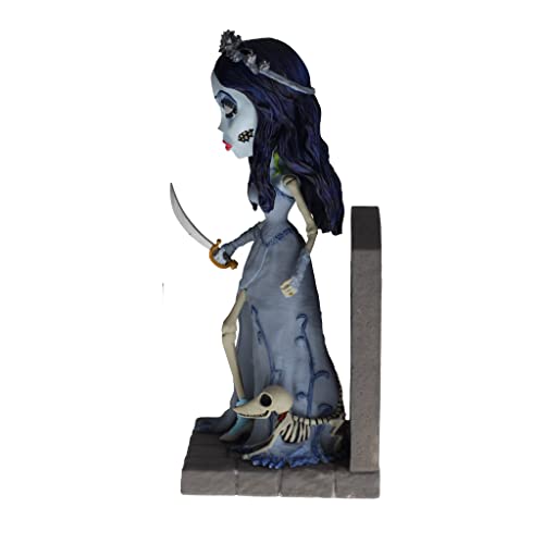 Royal Bobbles Corpse Bride Emily Bobblehead, Premium Polyresin Lifelike Figure, Unique Serial Number, Exquisite Detail