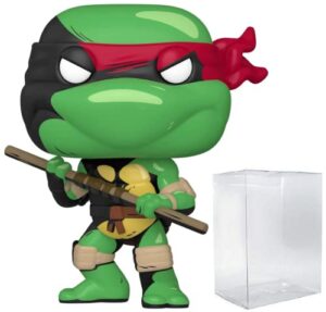 pop teenage mutant ninja turtles - donatello (px previews exclusive) funko vinyl figure (bundled with compatible box protector case)