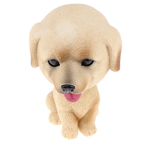 Harilla Resin Bobble Head Dog Puppy Toy for Car Vehicle Dashboard , Labrador