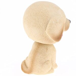 Harilla Resin Bobble Head Dog Puppy Toy for Car Vehicle Dashboard , Labrador