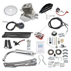 waltyotur 100cc yd100 bicycle engine kit bike bicycle motorized 2 stroke motor engine kit replacement for most 26 bikes