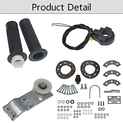 waltyotur 100cc YD100 Bicycle Engine Kit Bike Bicycle Motorized 2 Stroke Motor Engine Kit Replacement for Most 26 Bikes