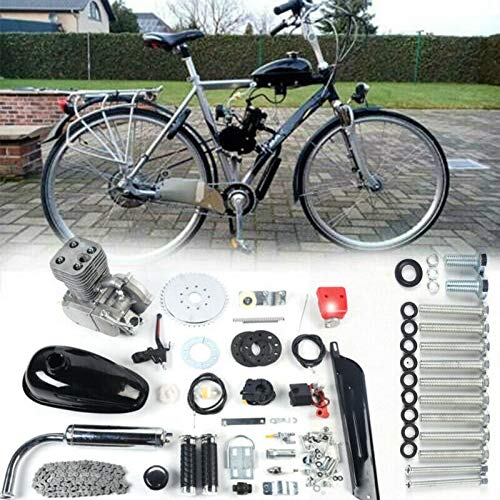 100CC Bicycle Engine Kit,2 Stroke Motorized Bike Motor Kit for 26" 28" Bike,36 Tooth Sprocket Petrol Gas Motor Engine Kits For Mountain Road Bike (36 Tooth Sprocket)