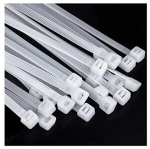 large zip ties 24 inch white heavy duty zip ties for outdoor use 50 pcs strong extra long cable ties big industrial plastic tie wraps