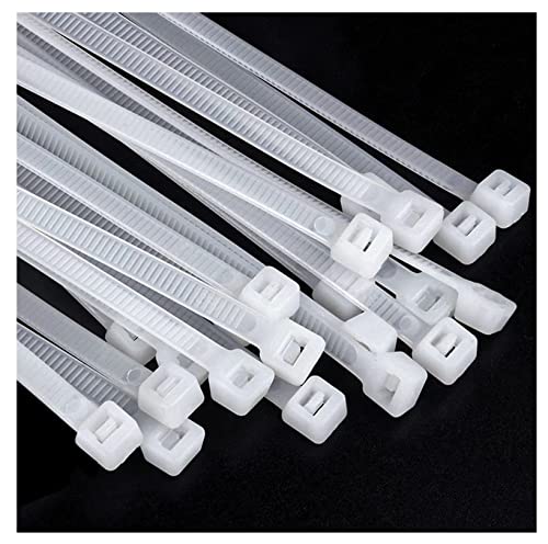 Large zip ties 24 inch white heavy duty zip ties for outdoor use 50 pcs strong extra long cable ties big industrial plastic tie wraps