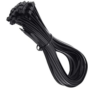 long heavy duty zip ties 22 inch with 120 pounds tensile strength strong uv resistant big cable ties environmentally friendly industrial quality black 50 pack