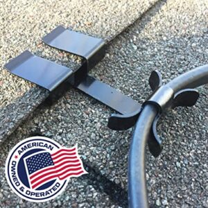 grip clip roof clips - clip hooks for installing heat tape & de-icing cable - prevents unnecessary damage to roofing - simple nail-free outdoor cable clips (.325-25 pack)