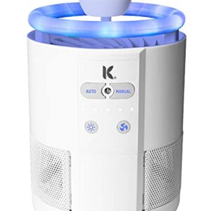 Katchy Duo 2 in 1 Indoor Fruit Fly Trap, Mosquito Killer, and Gnat & Bug Catcher with UV Light Fan and Sticky Traps for Bugs