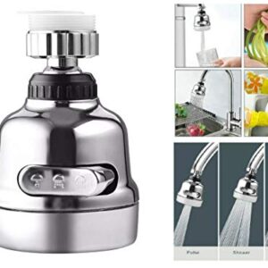 360 Degree Rotating Faucet Movable Kitchen Tap Head Water Saving Nozzle Sprayer