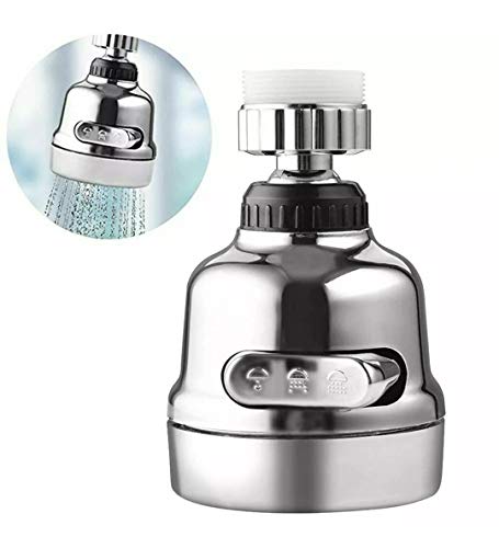 360 Degree Rotating Faucet Movable Kitchen Tap Head Water Saving Nozzle Sprayer