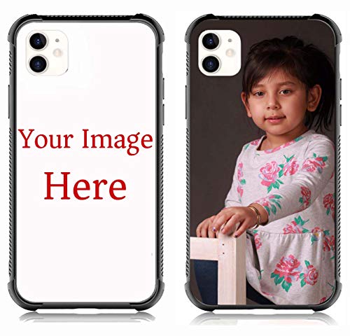 Custom Pictures Phone Case for iPhone 11 Personalized Custom Phone Cases Customized Slim Soft and Hard tire Shockproof Protective Anti-Scratch Phone Cover Case Make Your Own case Customize