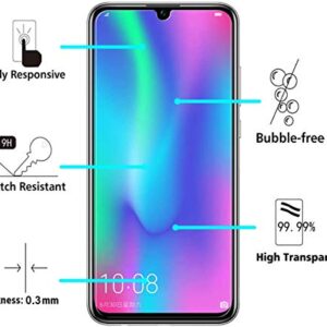 Phone Case for Blackview A70 (6.52"), with [3 x Tempered Glass Protective Film], KJYF Clear Soft TPU Shell Ultra-Thin [Anti-Scratch] [Anti-Yellow] Case for Blackview A70 - Clear