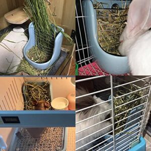 Tfwadmx Rabbit Food Hay Feeder Guinea Pig Food Dispenser Hamster Cage Hay Food Dispenser for Small Animals Bunny Chinchilla