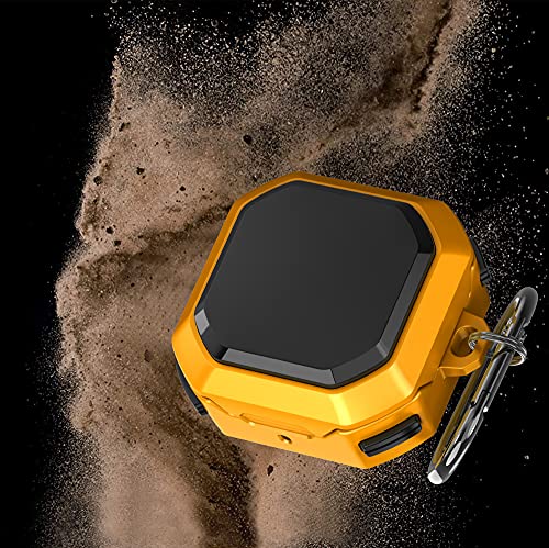 Xuyoz Galaxy Buds 2 Case, Galaxy Buds Pro Case, Galaxy Buds Live Case for Men Women with Keychain, Rugged Shockproof Galaxy Earbuds Protective Skin Case Cover for Galaxy Buds 2/Pro/Live