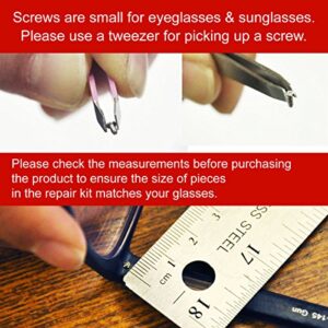 Universal Souvenir Glasses and Sunglasses Repair Kit, Black