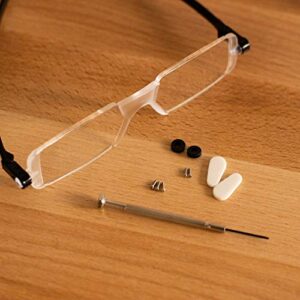 11pc Compact Eye Glasses Repair Kit Case for Fixing All Kinds of Broken Glasses