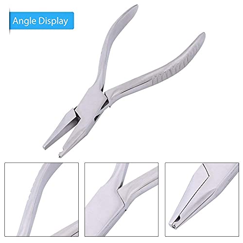 214 Stainless Steel Eyeglasses Nose Pad Pliers Glasses Repair Assembling & Adjusting Tools