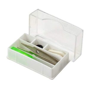 12pc Compact Eye Glasses Repair Kit Case For Fixing All Kinds Of Glasses