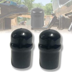 trailer hitch ball cover - waterproof towball protector cap 2" for rv, boat, caravan,trucks