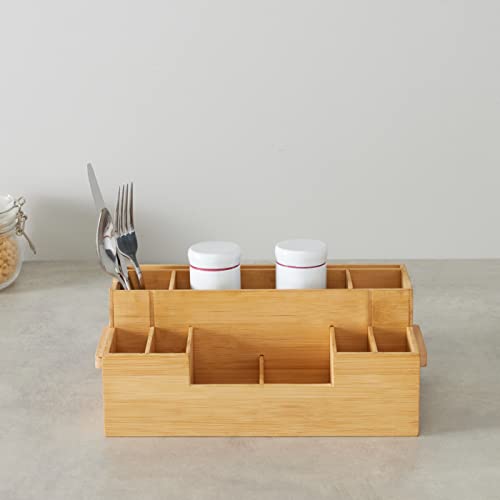 AmazonCommercial 10-Compartment Condiment Caddie