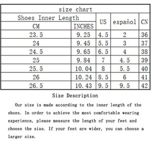 KOFUBOKE Comfortable Women Nurse Shoes Lightweight Non-Slip Work Shoes（White，8.5）