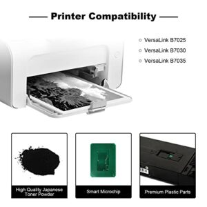 W-Print Remanufactured Toner Cartridge for Xerox Versalink B7025 B7030 B7035 Compatible with 106R03393 Black Toner 15500 Pages-1 Pack