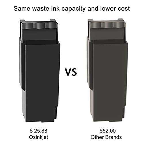 Osinkjet Waste Tank Replacement for Sawgrass Virtuoso SG500 SG400 SG1000 SG800 Ricoh GC41 Printer Waste Collection Unit…