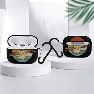 Drummers Drumsticks Hand Awesome Design Airpods Case Cover for Apple AirPods Pro Cute Airpod Case for Boys Girls Silicone Protective Skin Airpods Accessories with Keychain