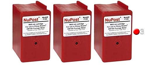 3-Pack | NuPost Brand Replacement 793-5 Postage Meter Cartridge for SendPro and DM Series