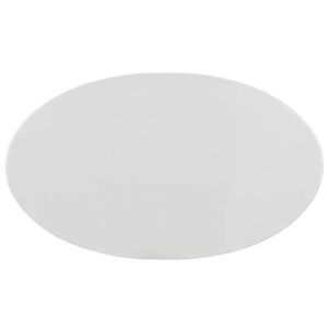 Ergode Lippa 60" Oval Wood Top Dining Table - White