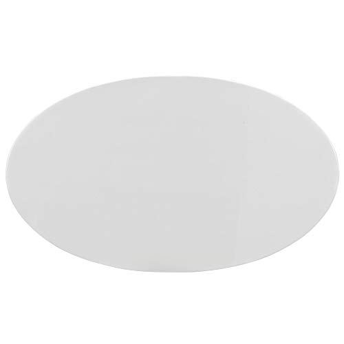 Ergode Lippa 60" Oval Wood Top Dining Table - White