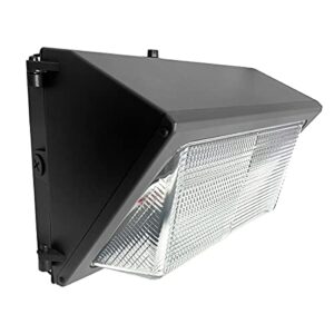 led wall pack, multi-wattage 25/40/60w/80w, multi-cct 3000/4000/5000k, 120-277vac, 0-10v dimming, photocell included, quick mount, ip65, cri80, etl & dlc premium listed