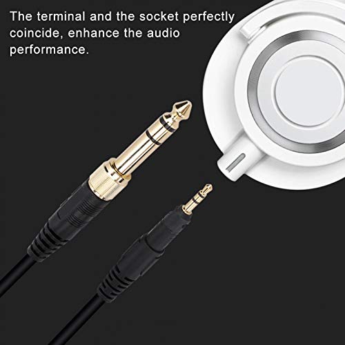 Hilitand Durable Replacement Earphone Cable, AntiPull 160CM Wearresistant Earphone Cable, for Home