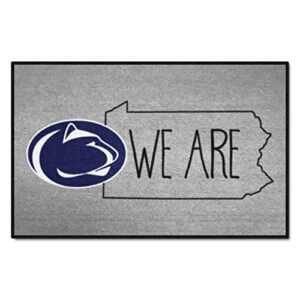 fanmats 21202 penn state nittany lions southern style starter mat accent rug - 19in. x 30in. | sports fan home decor rug and tailgating mat