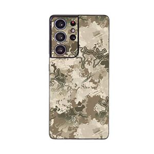 mightyskins skin compatible with samsung galaxy s21 ultra - viper western | protective, durable, and unique vinyl decal wrap cover | easy to apply, remove, and change styles | made in the usa