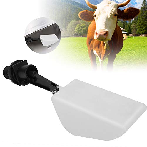 Yosoo White Plastic Triangular, Feeding & Watering Equipment Watering Supplies Cow Water Drinker Float Livestock Drinking Floater Accessory for Piglet Cattle Dog